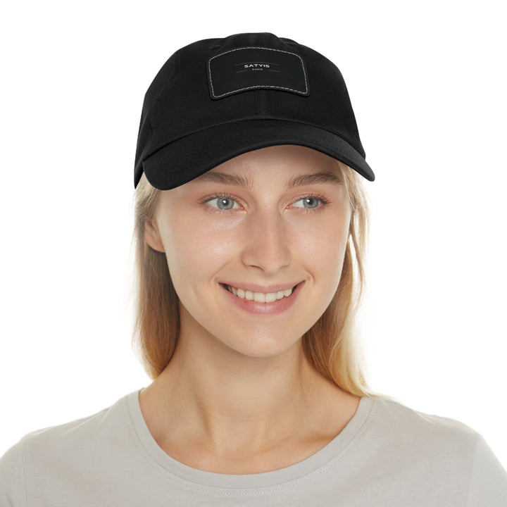 THAT Hat with Leather Patch (Rectangle)