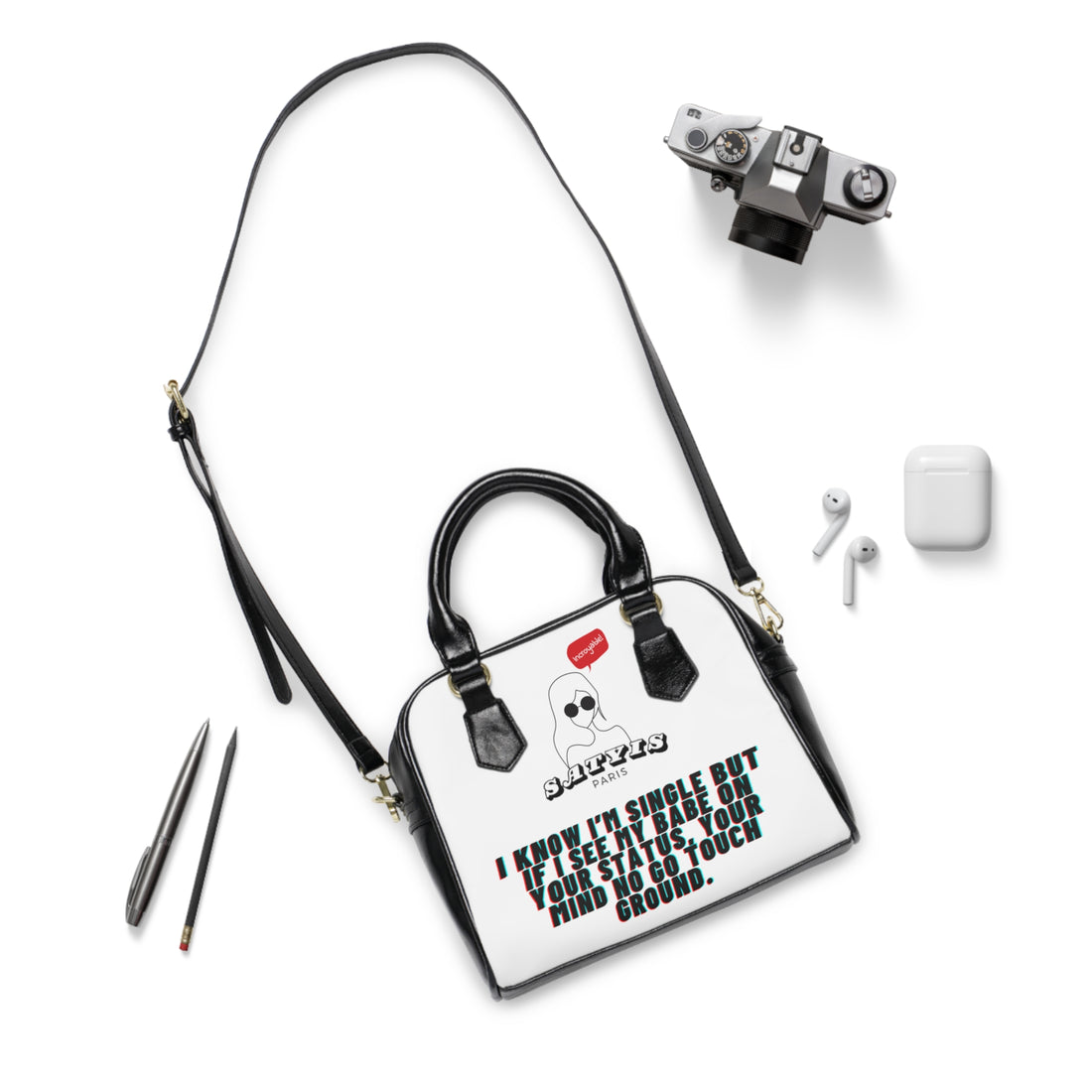 Trendy Shoulder Handbag - Perfect for Single Ladies, Casual Outings, Gift for Friends, Statement Accessory, Fashion Forward